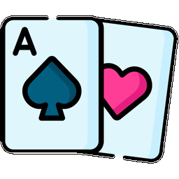 Solitaire card game in full screen